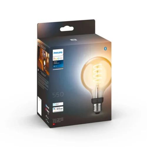 Išmanioji LED lemputė Philips Hue G93 Edison šiltai balta E27 7W (vintažinė) - 3
