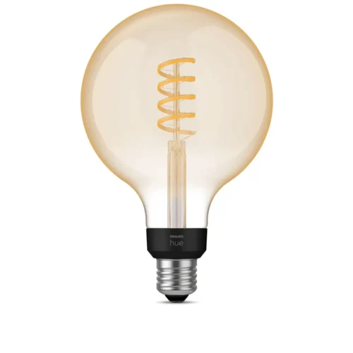 Išmanioji LED lemputė Philips Hue G125 šiltai balta E27 7W (vintažinė) - 2
