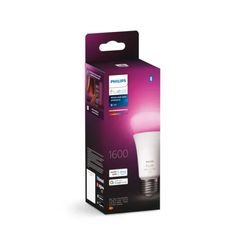 Išmanioji LED lemputė Philips Hue spalvota E27 9,5W 2vnt. - 3