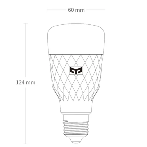 Išmanioji LED lemputė Yeelight W3 balta E27 8W - 4