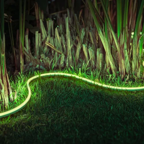 Išmanioji lauko LED juosta Philips Hue Lightstrip spalvota (2 m.) - 9