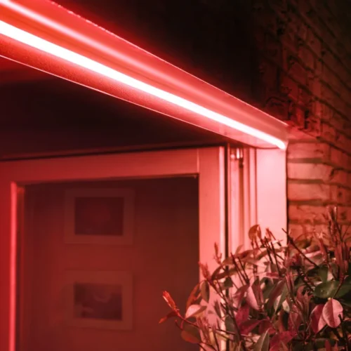 Išmanioji lauko LED juosta Philips Hue Lightstrip spalvota (2 m.) - 10
