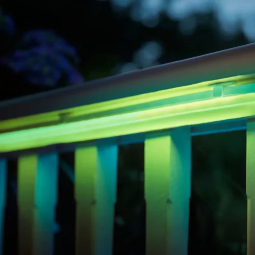 Išmanioji lauko LED juosta Philips Hue Lightstrip spalvota (2 m.) - 11