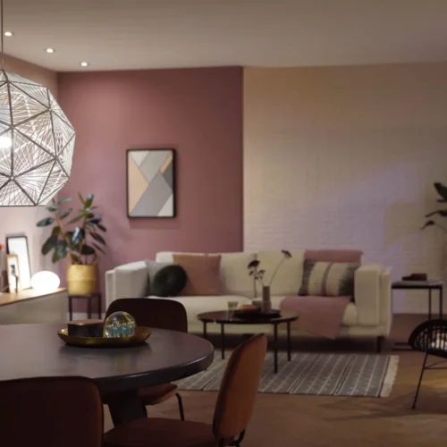 Išmaniųjų LED lempučių rinkinys Philips Hue balta E27 9,5W 2vnt. + centralė - 5