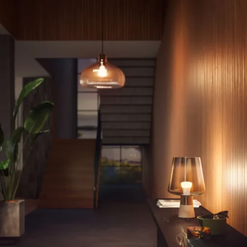 Išmaniųjų LED lempučių rinkinys Philips Hue balta E27 9W 4vnt. - 6