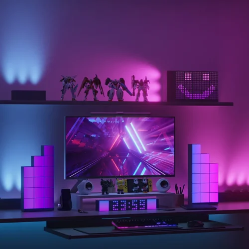 Išmanusis LED kubas Yeelight Panel spalvota (reikalingas rinkinys) - 5