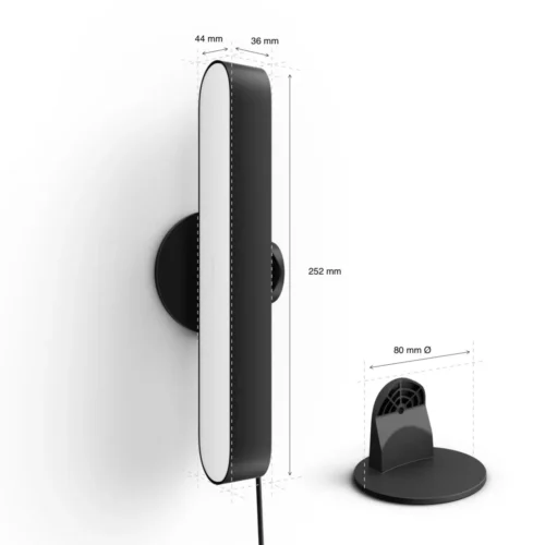 Išmanusis LED šviestuvas Philips Hue Play spalvota (juodas) - 8