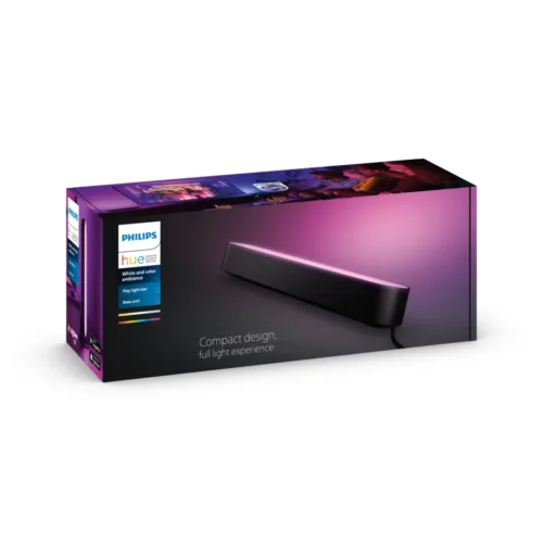 Išmanusis LED šviestuvas Philips Hue Play spalvota (juodas) - 4