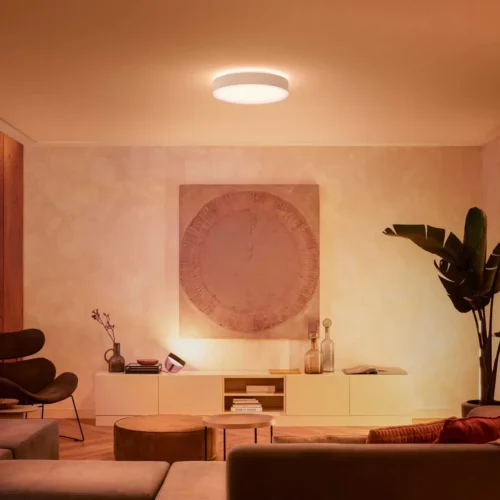Išmanusis lubinis LED šviestuvas Philips Hue Enrave L šiltai balta - 6