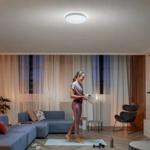 Išmanusis lubinis LED šviestuvas Philips Hue Enrave L šiltai balta - 7