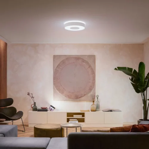 Išmanusis lubinis LED šviestuvas Philips Hue Infuse M spalvota - 8