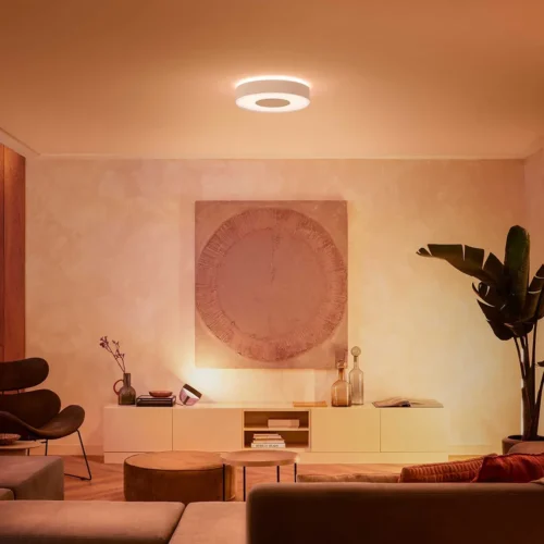 Išmanusis lubinis LED šviestuvas Philips Hue Infuse M spalvota - 7