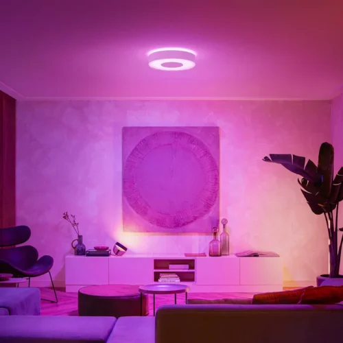 Išmanusis lubinis LED šviestuvas Philips Hue Infuse M spalvota - 6