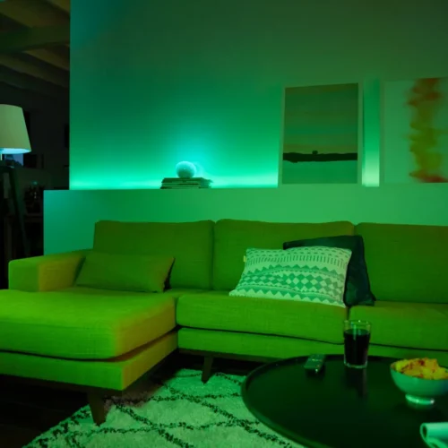 LED juostos ilgintuvas Philips Hue Lightstrip Plus spalvota (1 m.) - 7