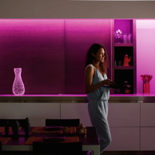 LED juostos ilgintuvas Philips Hue Lightstrip Plus spalvota (1 m.) - 8