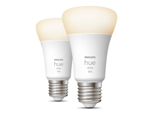 Išmaniųjų LED lempučių rinkinys Philips Hue balta E27 9W 2vnt. - 1