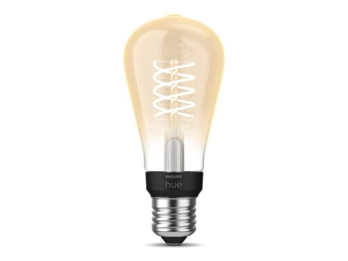 Išmanioji LED lemputė Philips ST64 Edison šiltai balta E27 7W (vintažinė) - 1