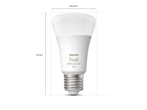 Išmaniųjų LED lempučių rinkinys Philips Hue spalvota E27 11W 3vnt. + jungiklis + centralė - 3