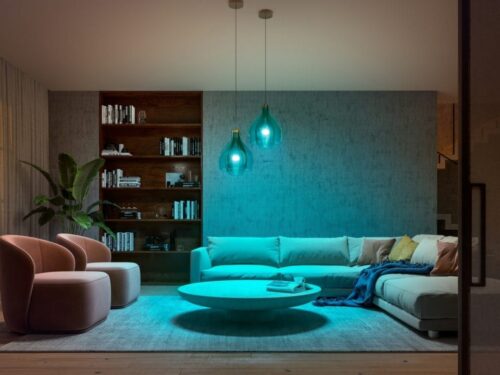 Išmaniųjų LED lempučių rinkinys Philips Hue spalvota E27 11W 3vnt. + jungiklis + centralė - 6