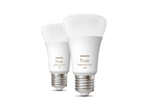 Išmaniųjų LED lempučių rinkinys Philips Hue spalvota E27 11W 2vnt. - 3