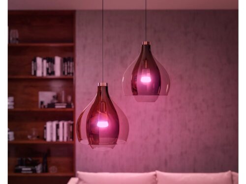 Išmaniųjų LED lempučių rinkinys Philips Hue spalvota E27 11W 2vnt. - 4