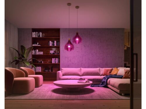 Išmaniųjų LED lempučių rinkinys Philips Hue spalvota E27 11W 2vnt. - 8