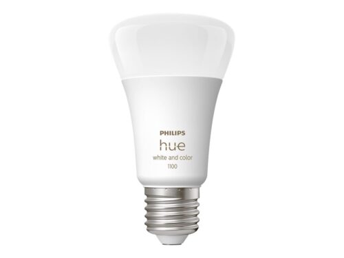 Išmaniųjų LED lempučių rinkinys Philips Hue spalvota E27 11W 2vnt. - 11