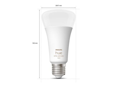 Išmanioji LED lemputė Philips Hue spalvota E27 9,5W 2vnt. - 3