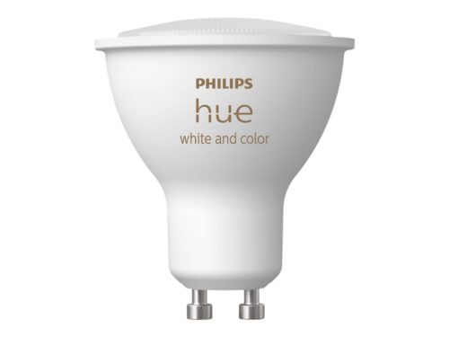 Išmaniųjų LED lempučių rinkinys Philips Hue spalvota GU10 5,7W 3vnt. + jungiklis + centralė - 10