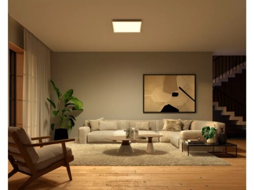 Išmanusis lubinis LED šviestuvas Philips Hue Surimu Square spalvota - 2