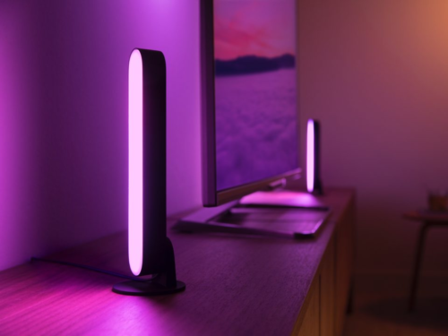 Išmaniojo LED šviestuvo ilgintuvas Philips Hue Play spalvota (juodas) - 6