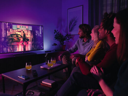 Išmaniųjų LED šviestuvų rinkinys Philips Hue Play spalvota 2vnt. (juodas) - 5