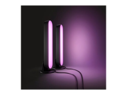 Išmaniųjų LED šviestuvų rinkinys Philips Hue Play spalvota 2vnt. (juodas) - 3