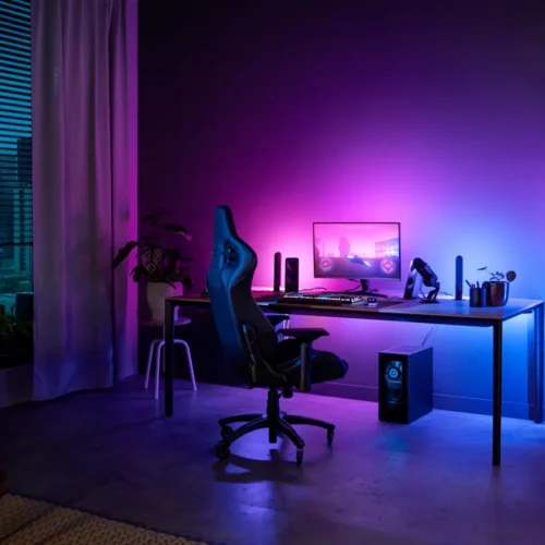 Išmanioji LED juosta Philips Hue Play spalvota 15W (24-27″ ekranui) - 8