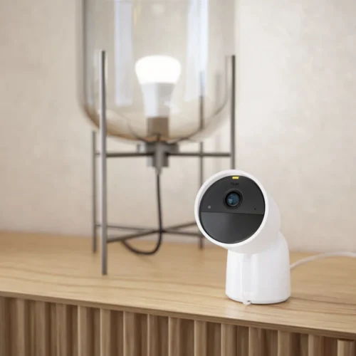 Išmanioji laidinė kamera Philips Hue su stovu (balta) - 5