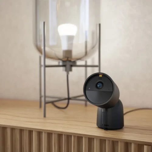 Išmanioji laidinė kamera Philips Hue su stovu (juoda) - 3