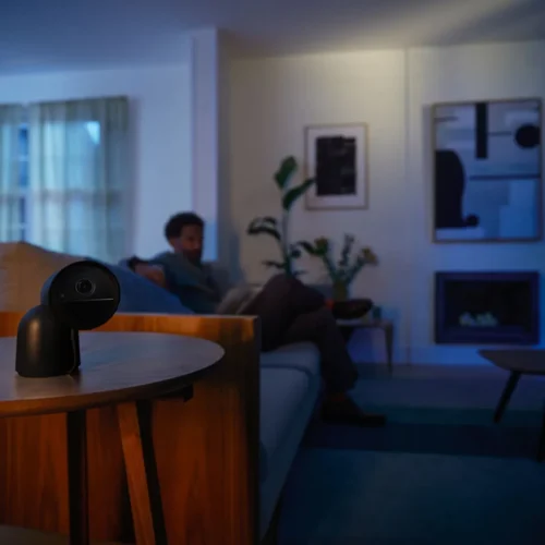 Išmanioji laidinė kamera Philips Hue su stovu (juoda) - 4