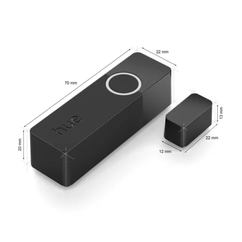 Išmanusis durų ir langų daviklis Philips Hue 2vnt. (juoda) - 4