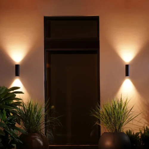Išmanusis sieninis lauko šviestuvas Philips Hue Appear 8W (juodas) - 4