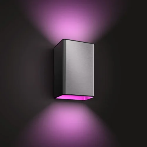Išmanusis sieninis lauko šviestuvas Philips Hue Resonate spalvota 8W (nerūdijantis plienas) - 5