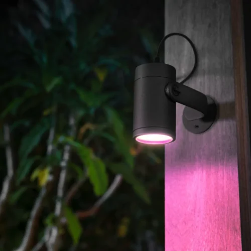 Išmanusis taškinis lauko šviestuvas Philips Hue Lily spalvota 24V 8W 3vnt. - 7